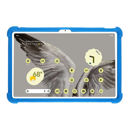 For Google Pixel Tablet Silicone Case Folding Kickstand Tablet Shockproof Cover