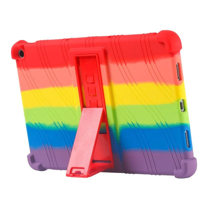 For Google Pixel Tablet Silicone Case Folding Kickstand Tablet Shockproof Cover