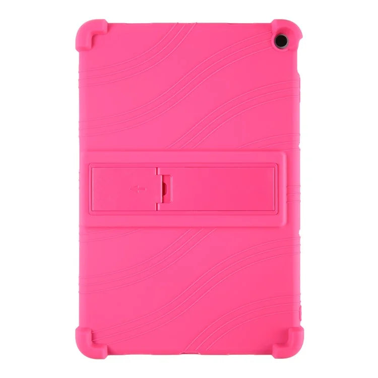 For Google Pixel Tablet Silicone Case Folding Kickstand Tablet Shockproof Cover