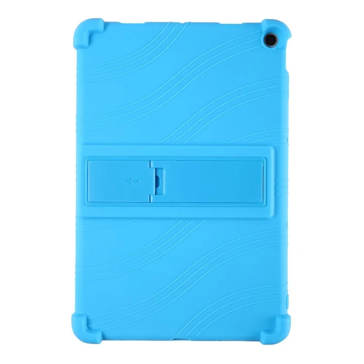 For Google Pixel Tablet Silicone Case Folding Kickstand Tablet Shockproof Cover