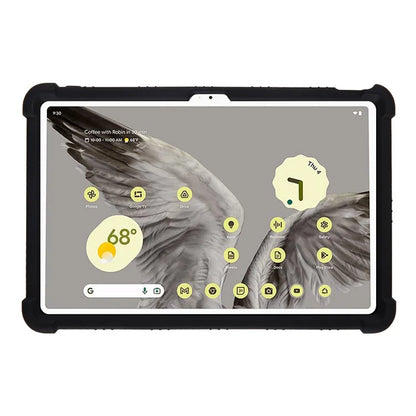 For Google Pixel Tablet Silicone Case Folding Kickstand Tablet Shockproof Cover