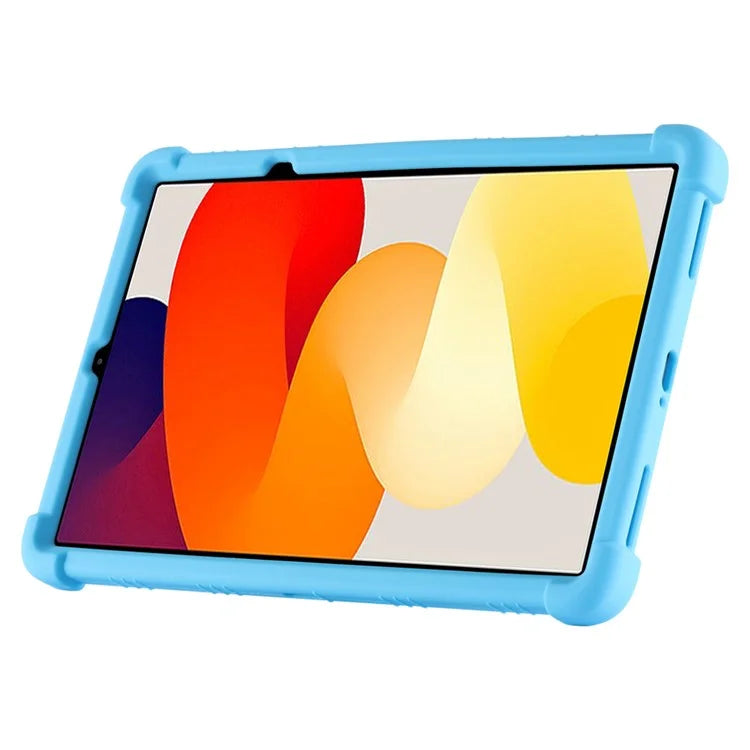 For Xiaomi Pad 5 Pro 11-inch Tablet Case Soft Silicone Cover with Folding Kickstand