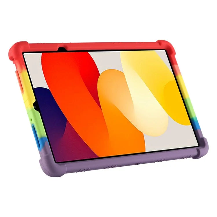 For Xiaomi Pad 5 Pro 11-inch Tablet Case Soft Silicone Cover with Folding Kickstand