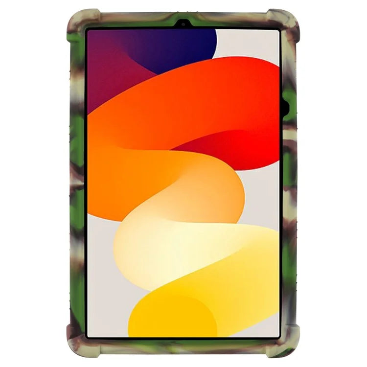 For Xiaomi Pad 5 Pro 11-inch Tablet Case Soft Silicone Cover with Folding Kickstand