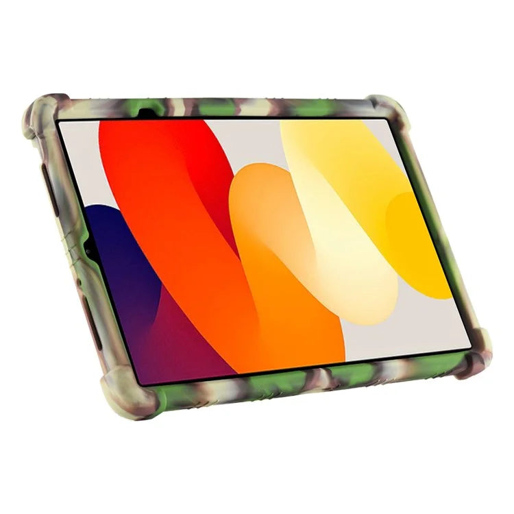 For Xiaomi Pad 5 Pro 11-inch Tablet Case Soft Silicone Cover with Folding Kickstand