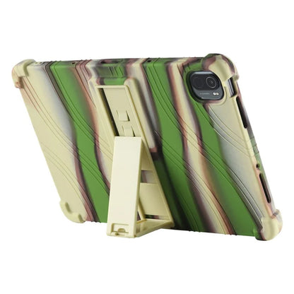 For Xiaomi Pad 5 Pro 11-inch Tablet Case Soft Silicone Cover with Folding Kickstand