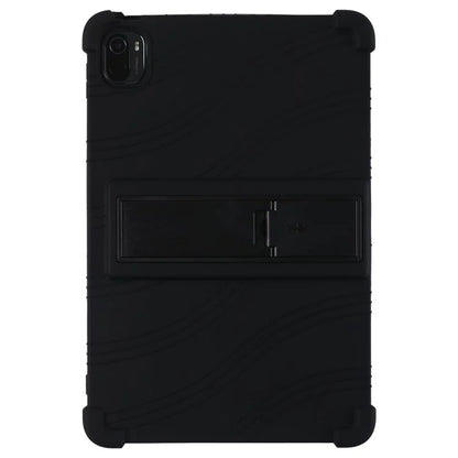 For Xiaomi Pad 5 Pro 11-inch Tablet Case Soft Silicone Cover with Folding Kickstand