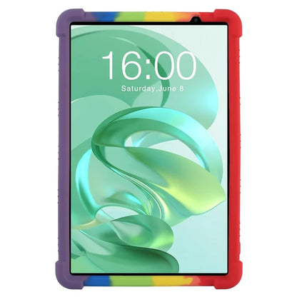 For Teclast P25T / P26T Silicone Case Kickstand Shockproof Protective Cover