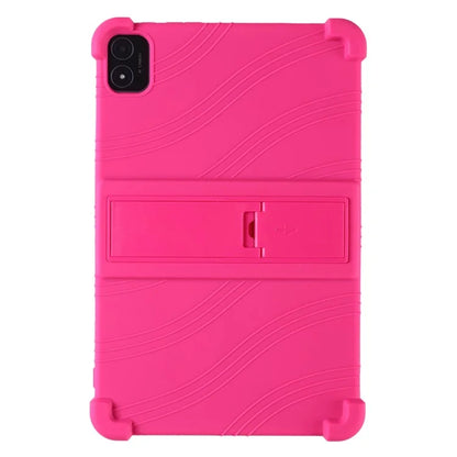 For Teclast T40S Silicone Case Kickstand 4 Corners Shockproof Tablet Cover