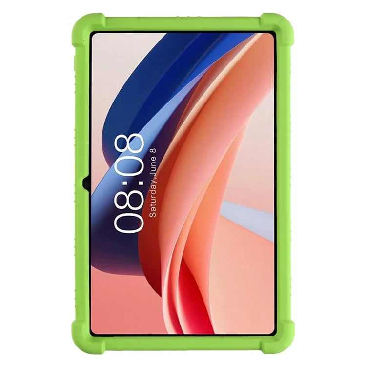 For Teclast T40S Silicone Case Kickstand 4 Corners Shockproof Tablet Cover