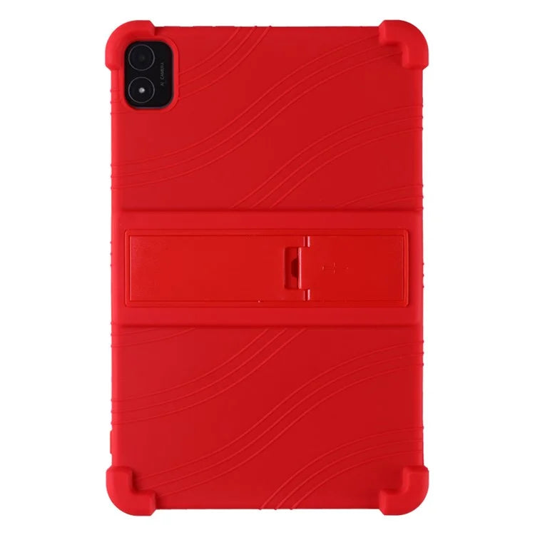 For Teclast T40S Silicone Case Kickstand 4 Corners Shockproof Tablet Cover
