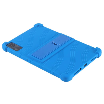For Xiaomi Redmi Pad SE Case Thicken 4 Corners Anti-drop Silicone Tablet Cover with Kickstand