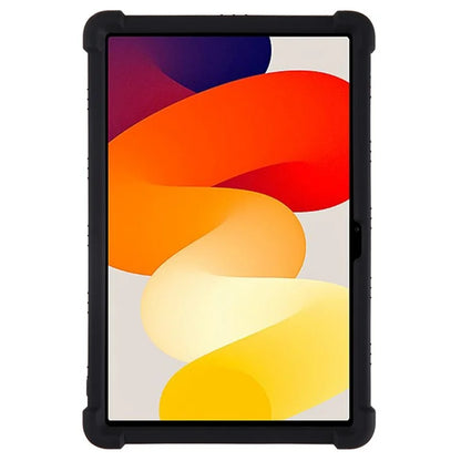 For Xiaomi Redmi Pad SE Case Thicken 4 Corners Anti-drop Silicone Tablet Cover with Kickstand