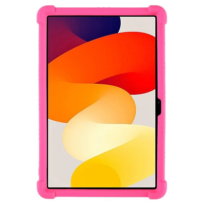 For Xiaomi Redmi Pad SE Case Thicken 4 Corners Anti-drop Silicone Tablet Cover with Kickstand