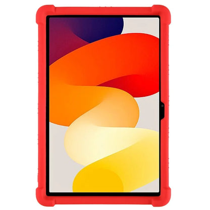 For Xiaomi Redmi Pad SE Case Thicken 4 Corners Anti-drop Silicone Tablet Cover with Kickstand