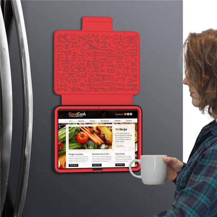 For iPad 10.9 (2022) A2696 Case with Card Holder, 5-Level Adjustable Stand Pen Slot Tablet Flip Cover