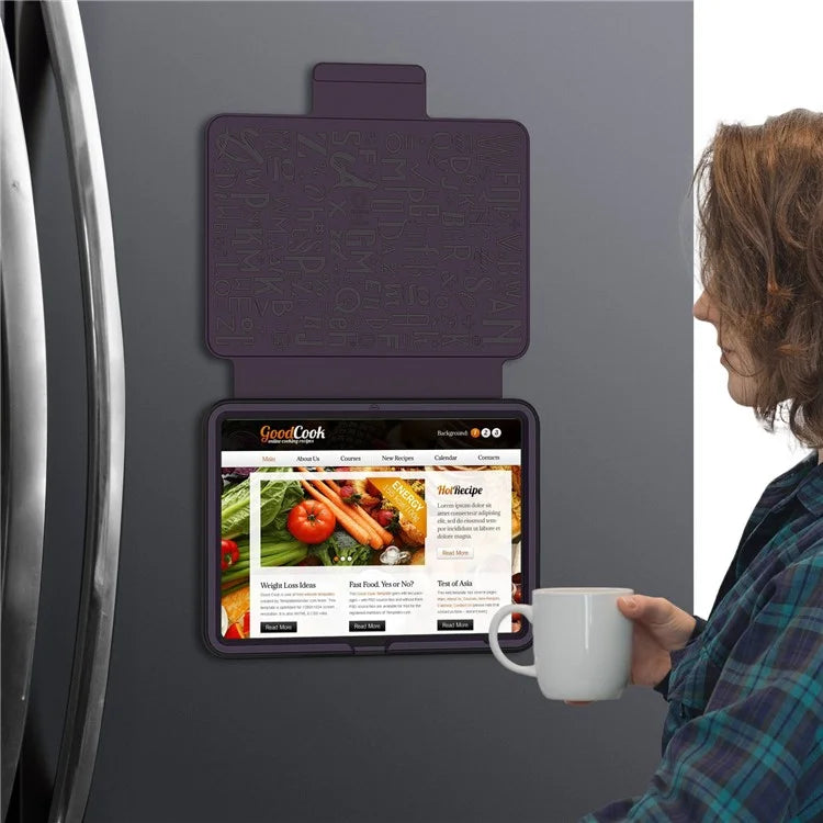 For iPad 10.9 (2022) A2696 Case with Card Holder, 5-Level Adjustable Stand Pen Slot Tablet Flip Cover