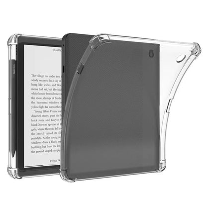 For Kobo Sage TPU Case Transparent e-Reader Clear Cover Drop Protection