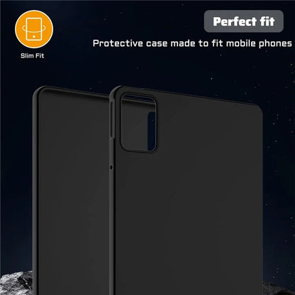 For Lenovo Tab M11 / Xiaoxin Pad 11 2024 Black Case Soft TPU Tablet Protective Cover