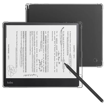 For Kobo Elipsa 2E e-Reader Case Four Corner Anti-drop TPU Cover with Pen Slot