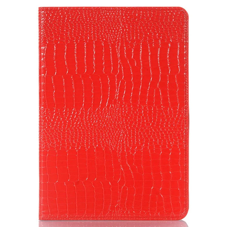 For Samsung Galaxy Tab S9 Case Stand Crocodile Texture PU Leather Folio Cover