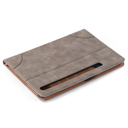 For Samsung Galaxy Tab S9 Case PU Leather Anti-Scratch Tablet Cover with Card Slots