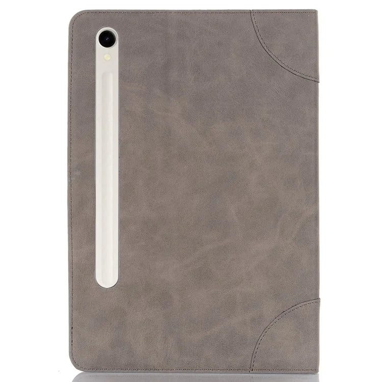For Samsung Galaxy Tab S9 Case PU Leather Anti-Scratch Tablet Cover with Card Slots