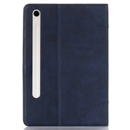 For Samsung Galaxy Tab S9 Case PU Leather Anti-Scratch Tablet Cover with Card Slots