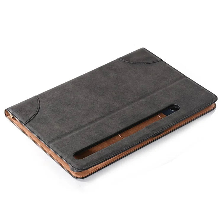 For Samsung Galaxy Tab S9 Case PU Leather Anti-Scratch Tablet Cover with Card Slots