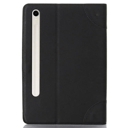 For Samsung Galaxy Tab S9 Case PU Leather Anti-Scratch Tablet Cover with Card Slots