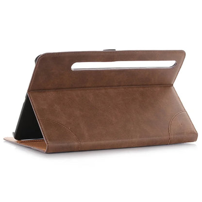For Samsung Galaxy Tab S9 Case PU Leather Anti-Scratch Tablet Cover with Card Slots