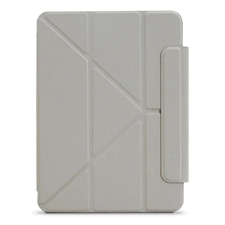 For iPad Air (2020) / (2022) Magnetic Tablet Case Origami Stand PU Leather Flip Cover