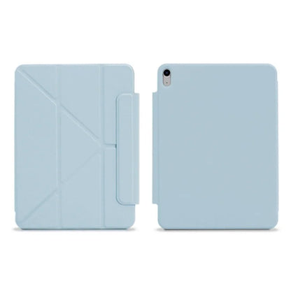 For iPad Air (2020) / (2022) Magnetic Tablet Case Origami Stand PU Leather Flip Cover