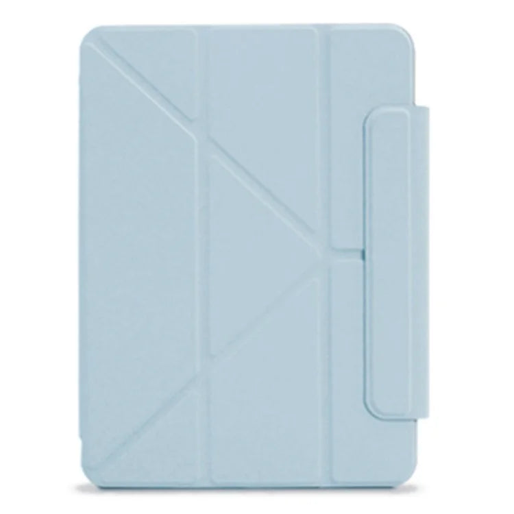 For iPad Air (2020) / (2022) Magnetic Tablet Case Origami Stand PU Leather Flip Cover