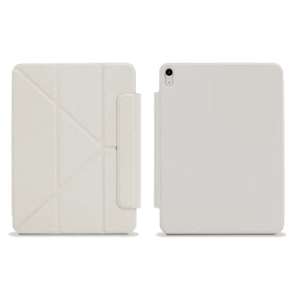For iPad Air (2020) / (2022) Magnetic Tablet Case Origami Stand PU Leather Flip Cover