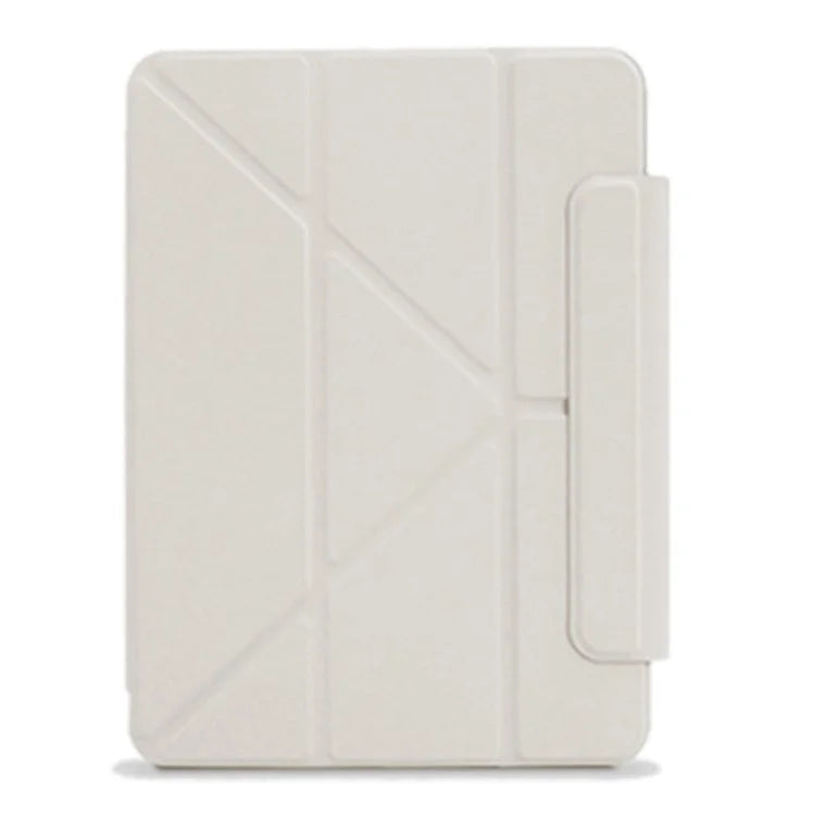 For iPad Air (2020) / (2022) Magnetic Tablet Case Origami Stand PU Leather Flip Cover
