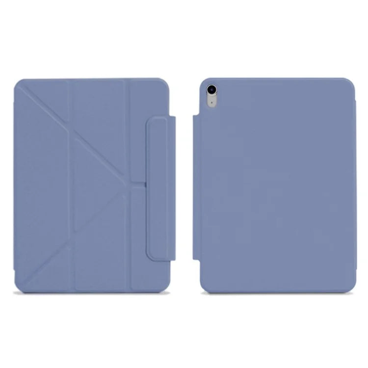 For iPad Air (2020) / (2022) Magnetic Tablet Case Origami Stand PU Leather Flip Cover