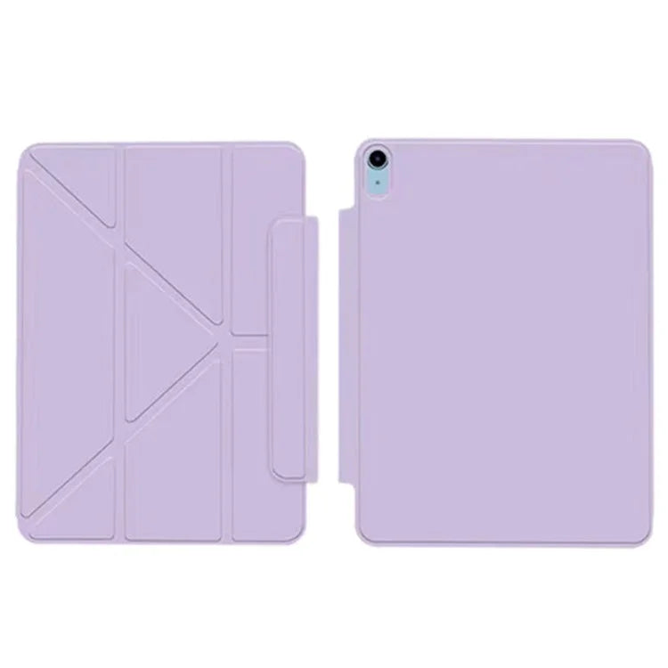 For iPad Air (2020) / (2022) Magnetic Tablet Case Origami Stand PU Leather Flip Cover