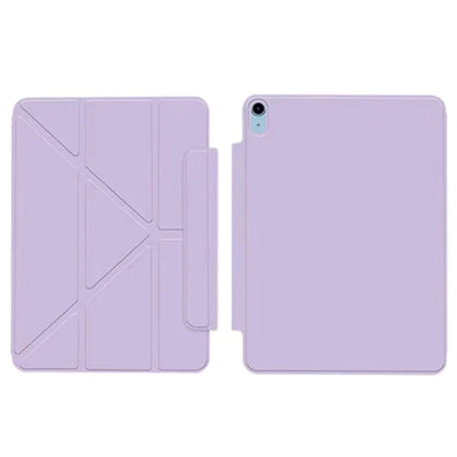For iPad Air (2020) / (2022) Magnetic Tablet Case Origami Stand PU Leather Flip Cover