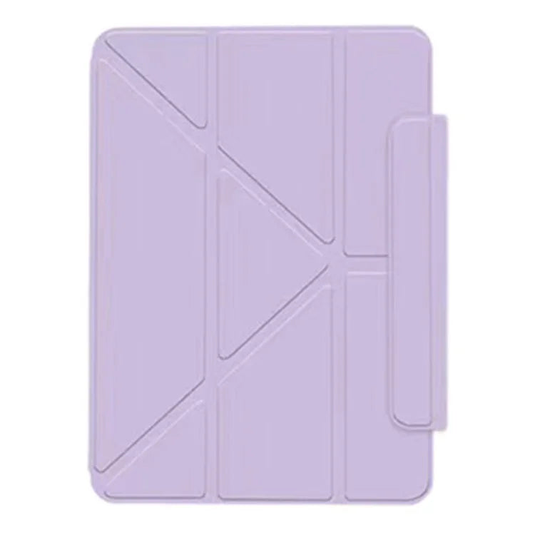 For iPad Air (2020) / (2022) Magnetic Tablet Case Origami Stand PU Leather Flip Cover
