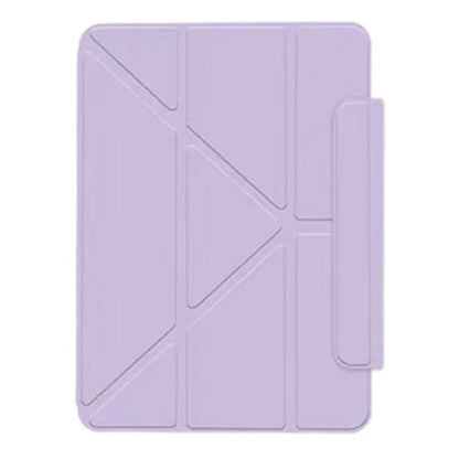 For iPad Air (2020) / (2022) Magnetic Tablet Case Origami Stand PU Leather Flip Cover