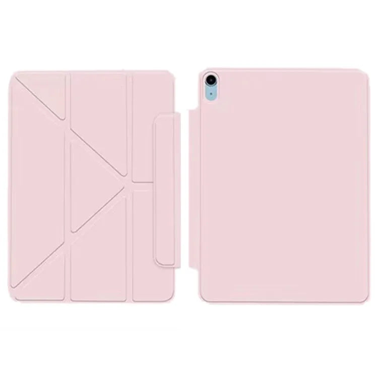 For iPad Air (2020) / (2022) Magnetic Tablet Case Origami Stand PU Leather Flip Cover