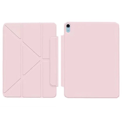 For iPad Air (2020) / (2022) Magnetic Tablet Case Origami Stand PU Leather Flip Cover