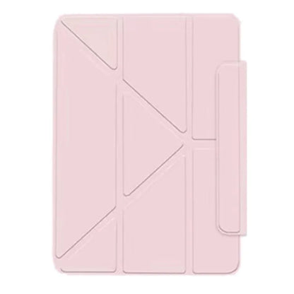For iPad Air (2020) / (2022) Magnetic Tablet Case Origami Stand PU Leather Flip Cover