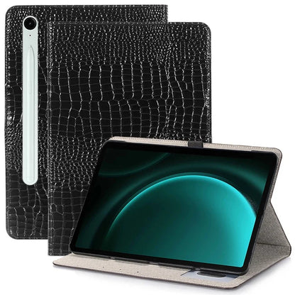 For Samsung Galaxy Tab S9 FE Case Viewing Stand Leather Wallet Tablet Cover