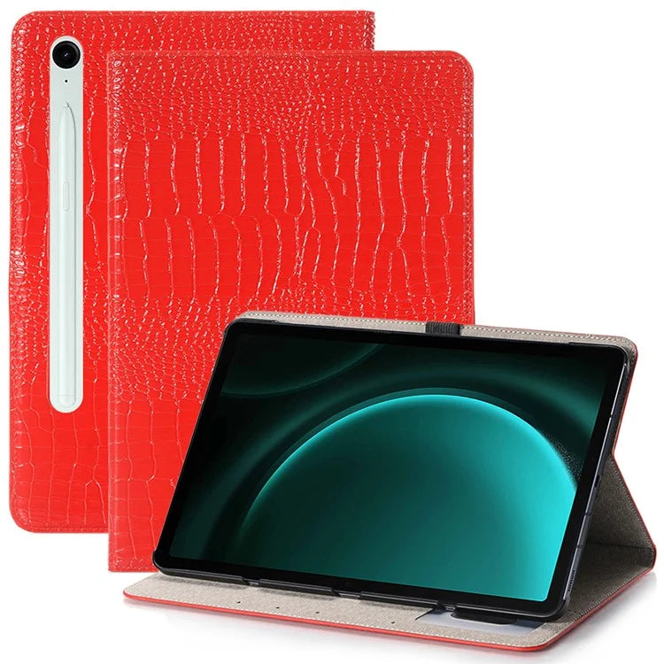 For Samsung Galaxy Tab S9 FE Case Viewing Stand Leather Wallet Tablet Cover