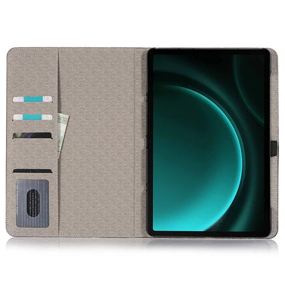 For Samsung Galaxy Tab S9 FE Case Viewing Stand Leather Wallet Tablet Cover
