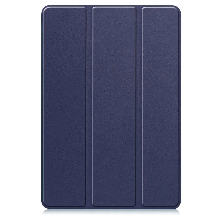 For Xiaomi Pad 6S Pro 12.4 Leather Case Tri-fold Stand Auto Wake / Sleep Smart Shell