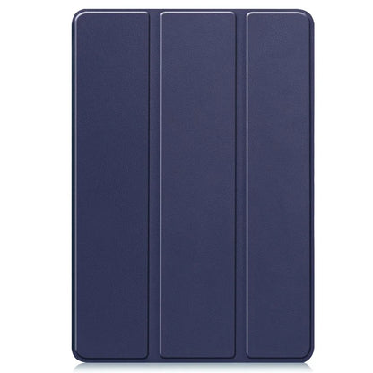 For Xiaomi Pad 6S Pro 12.4 Leather Case Tri-fold Stand Auto Wake / Sleep Smart Shell