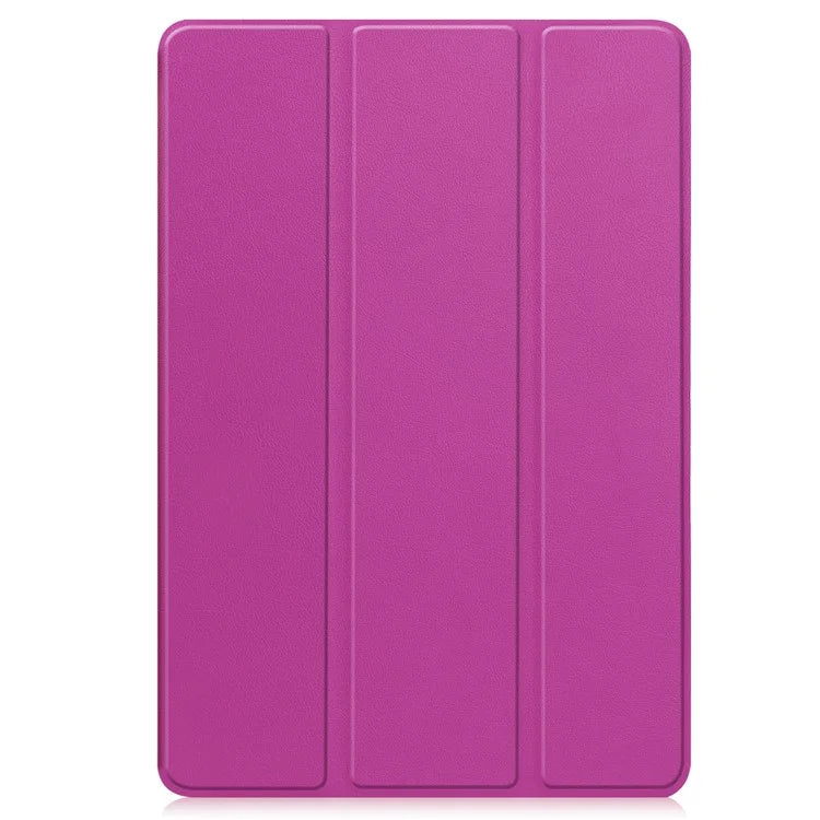 For Xiaomi Pad 6S Pro 12.4 Leather Case Tri-fold Stand Auto Wake / Sleep Smart Shell